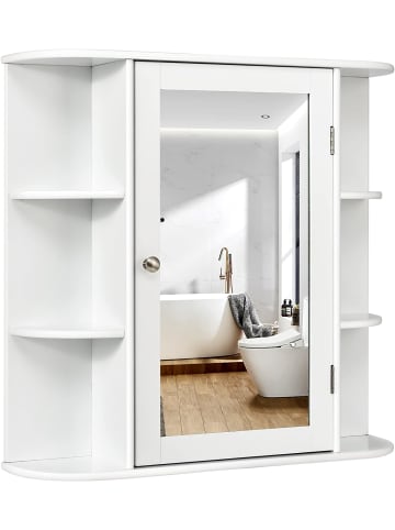 Badezimmerspiegelschrank in Weiß