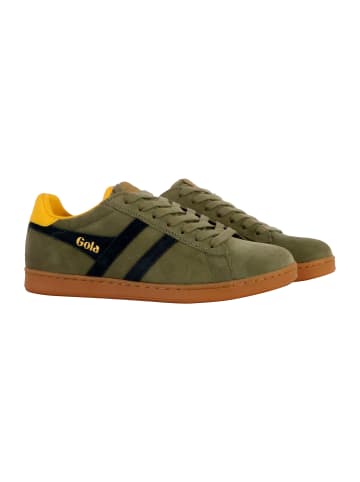 Equipe II Suede Ledersneaker Grün