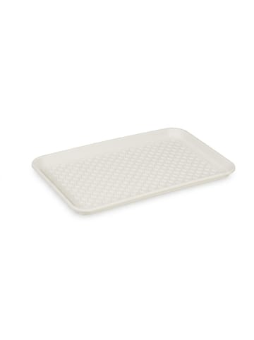 3 x Schuhabtropfschale in Weiß - (B)60 x (H)3 x (T)40 cm