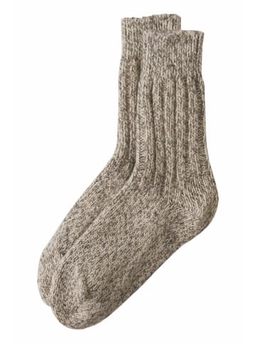Stricksocke in natur