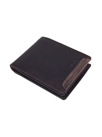Billfold 'Camden Corbin in Dunkelbraun 12,5 x 9,5 x 2 cm'