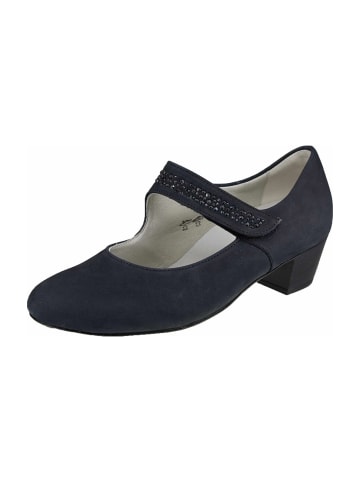 Komfort Pumps in Blau