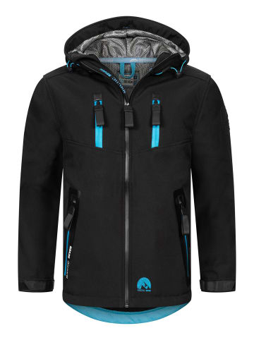 Jacke Arctic Seven Herren Softshelljacke AS306 in Schwarz