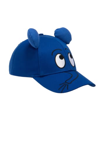 Snapback Cap Maus - Elefant Mascot in blau
