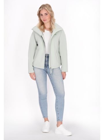 Women Softshell Jacket in sage green