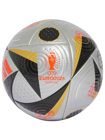 adidas Fussballliebe Finale Euro 2024 FIFA Quality Pro Ball in Silber