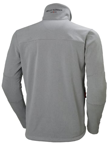 Fleecejacke/Fleecepullover in Grau