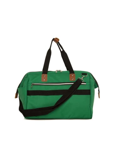 Wickeltasche - Schultertasche in Dunkelgrün