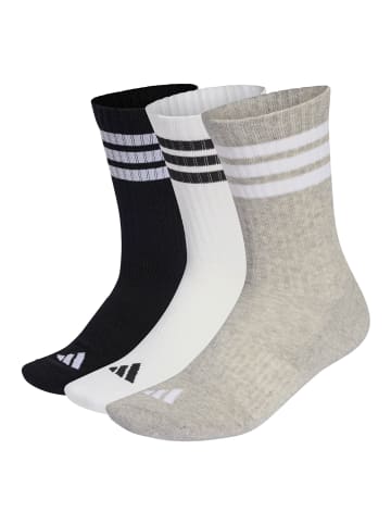 Socken 3er Pack in Schwarz/Weiß/Grau