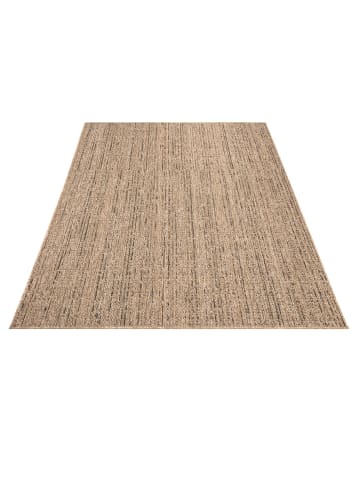 Teppich Kurzflor meliert Wohnzimmer in Beige