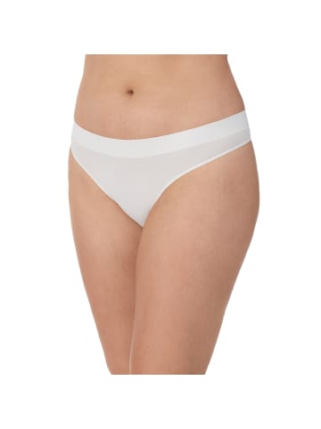 Thong Seamless Litewear in popeline weiss