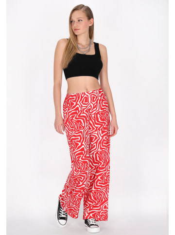 Women Pants in red white