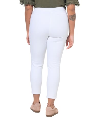 Jeggings in white denim