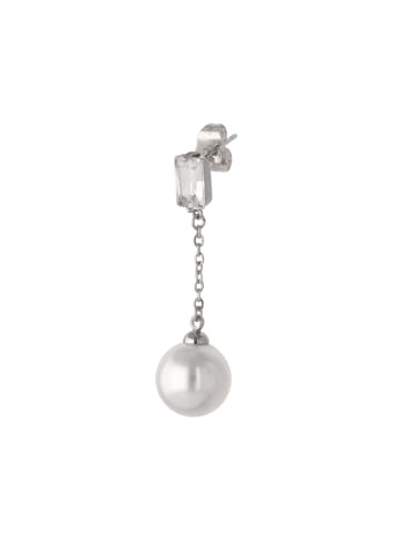 Women Drop Earrings in Silver White