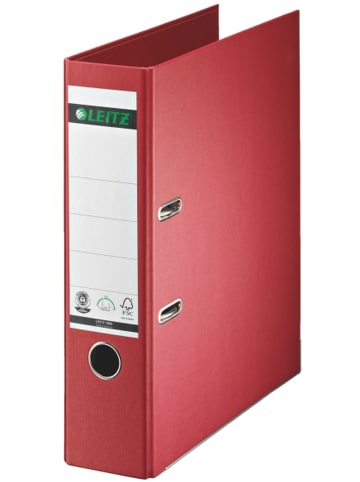Ordner Pappe A4 180 Grad 80mm rot