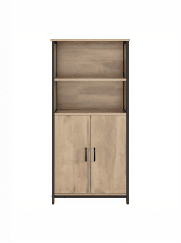 Bücherregal Barnet in Braun - (B)60 x (H)124.5 x (T)35 cm
