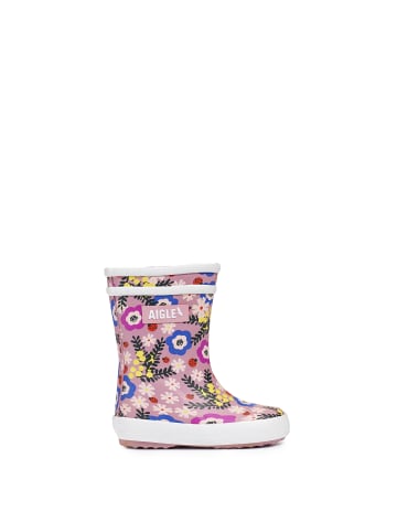 Gummistiefel Baby Flac Play 2 in rosa bunt-kombi
