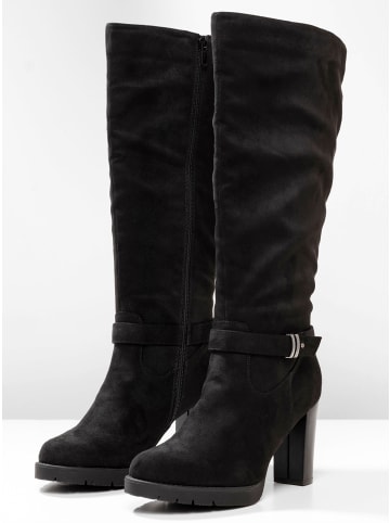 Weitschaftstiefel in schwarz