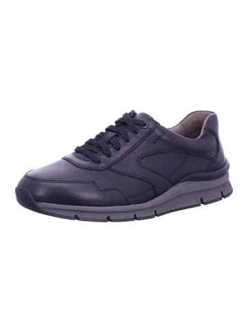 Sportlicher Schnürschuh in schwarz