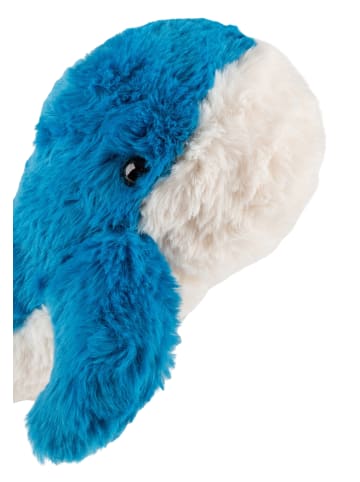 Kuscheltier Wal Flauscherie Plüschtier in Blau
