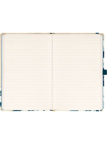 Notizbuch mit Hardcover liniert in Katsushika Hokusai - 13 x 21 cm