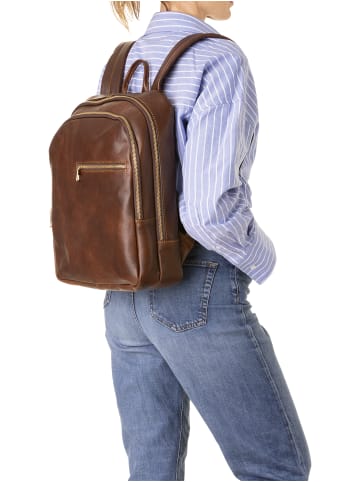 Rucksack in DARK BROWN