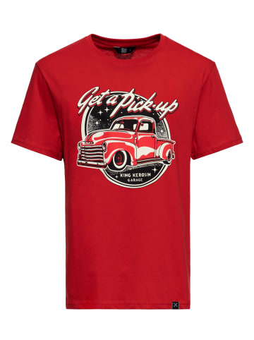 King Kerosin T-Shirt Get A Pick-Up in rot