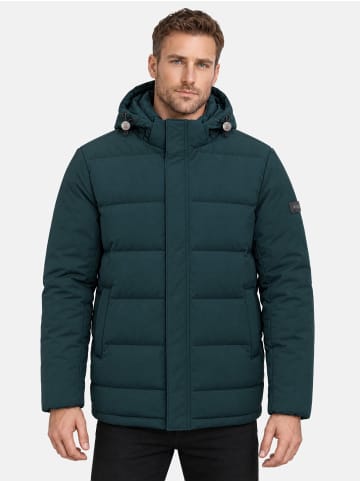 Winterjacke "A822" - mit Kapuze - in Grün