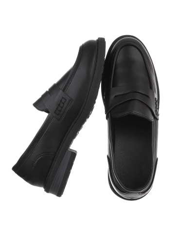 Halbschuh in Schwarz