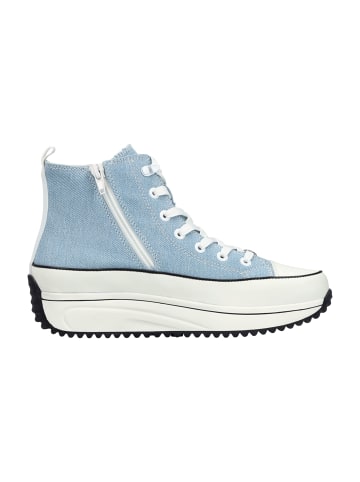Sneaker High in Blau