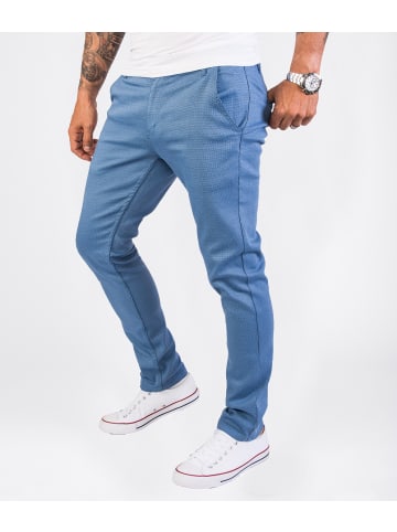 Stoffhose in Himmelblau