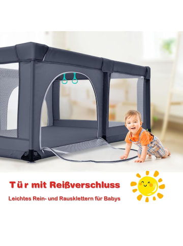 Laufgitter 120 x 190cm in Anthrazit