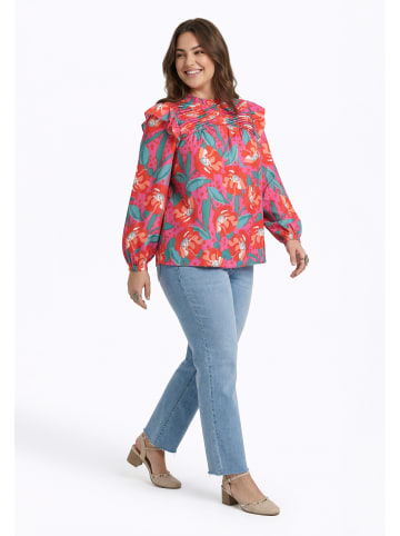 Women Plus Size Blouse in ROSE