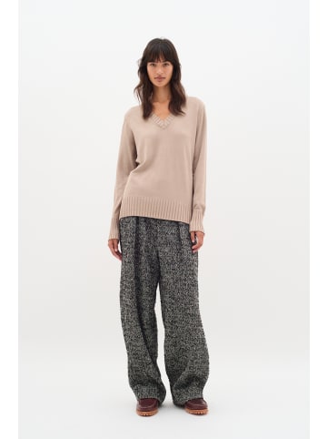 Strickpullover ZauloIW Classic fit in Beige Melange