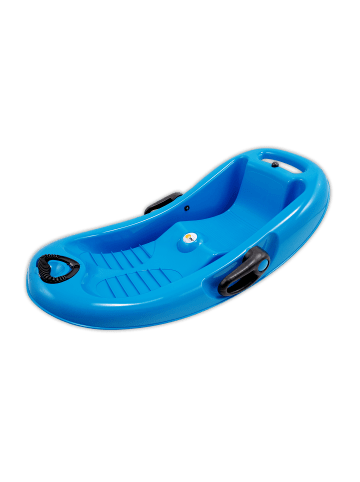 Schlitten "Snow Flipper de luxe" in Eisblau