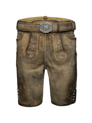 Lederhose Wastl in hellbraun