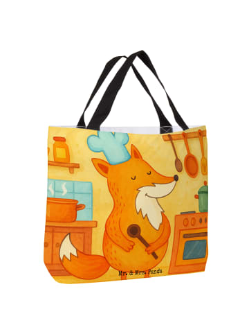 Tasche Fuchs Koch Design ohne Spruch in Weiß
