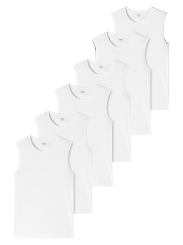 Unterhemd / Tanktop Basic in Weiß