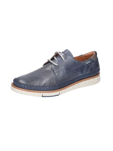 Schnürschuh in blau