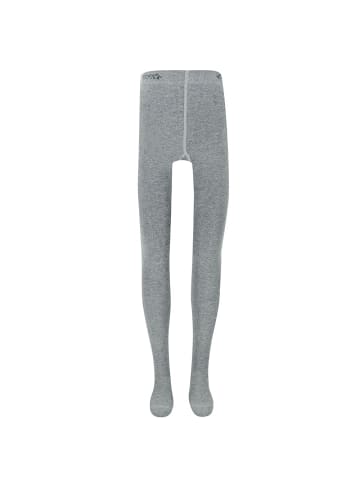 Strumpfhose Uni in grau meliert