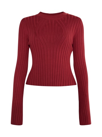 Damen Pullover in Weinrot