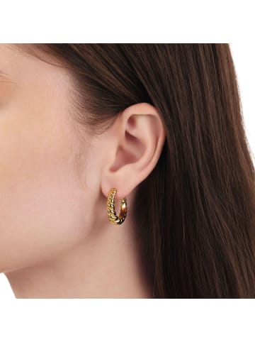 Creolen Edelstahl in gold