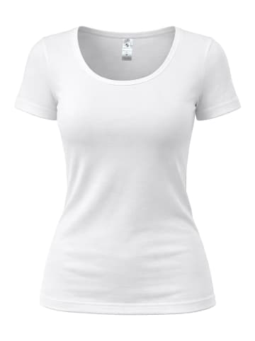 2er-Set: 1/2 Arm Shirt in weiß