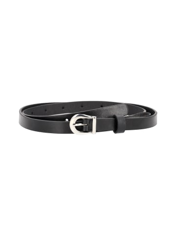 Damen Belt in Schwarz Silber