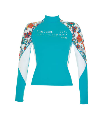 Shirt in türkis