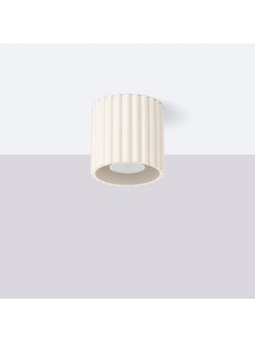 Plafond ZORA 1 beige H 10 cm