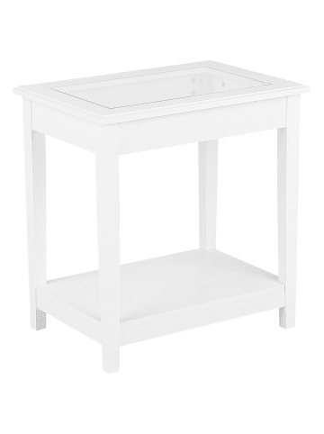 Beistelltisch ATTU in Weiß - (W) 40 x (H) 60 x (L) 57 cm