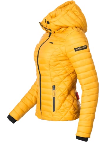 Steppjacke Samtpfote in Gelb