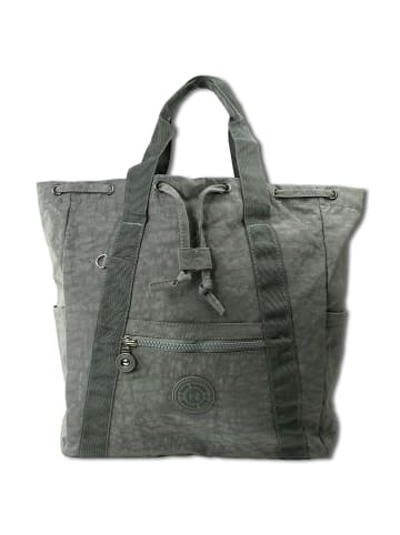 Cityrucksack, Freizeithandtasche Nylon grau ca. 30cm breit ca. 33cm hoch