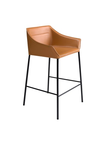 Hocker 4145 in Braun/Schwarz – (B)59 x (H)92 x (T)55 cm